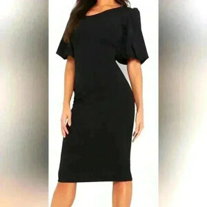 Boohoo midi ruffle sleeves (5.22.100)